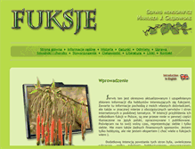Tablet Screenshot of fuksje.glebowski.eu